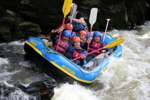Whitewater rafting